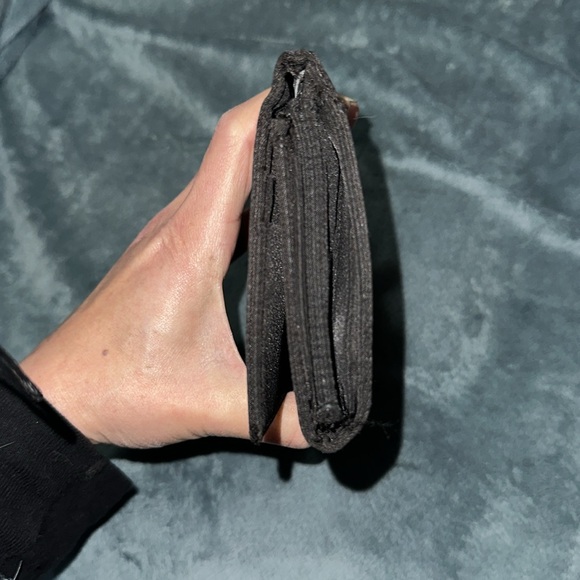 Prada black nylon long wallet Velcro closure damaged - Picture 3 of 9